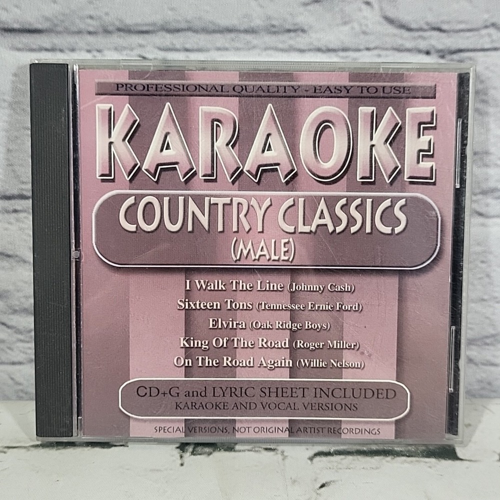KARAOKE:‎ COUNTRY CLASSICS - V/A - CD - KARAOKE